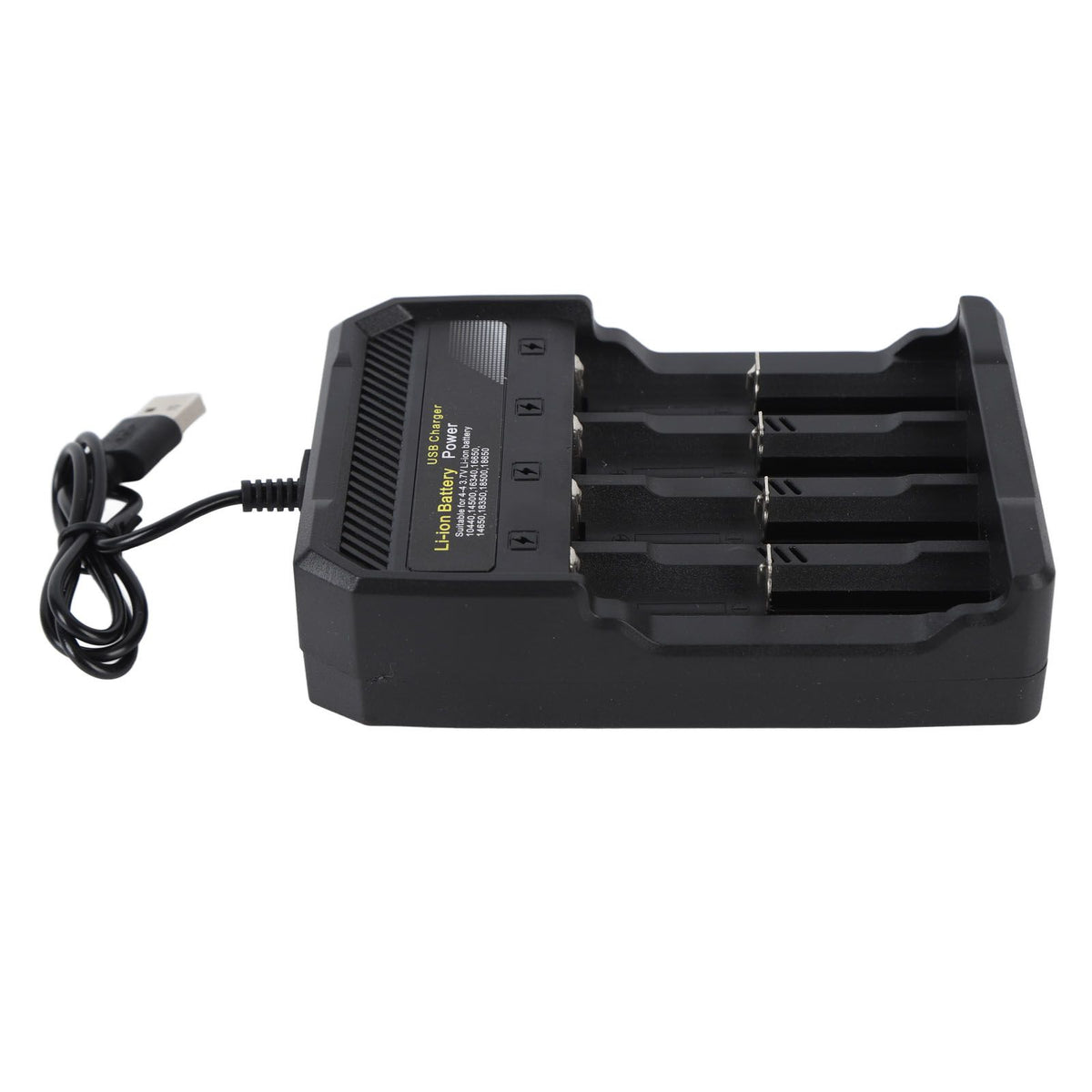 18650 Battery Charger Independent Charging 4 Bay Universal Smart Battery Charger for 10440 14500 16340 16650 14650 18350 18500 18650 Lithium Li Ion Batteries