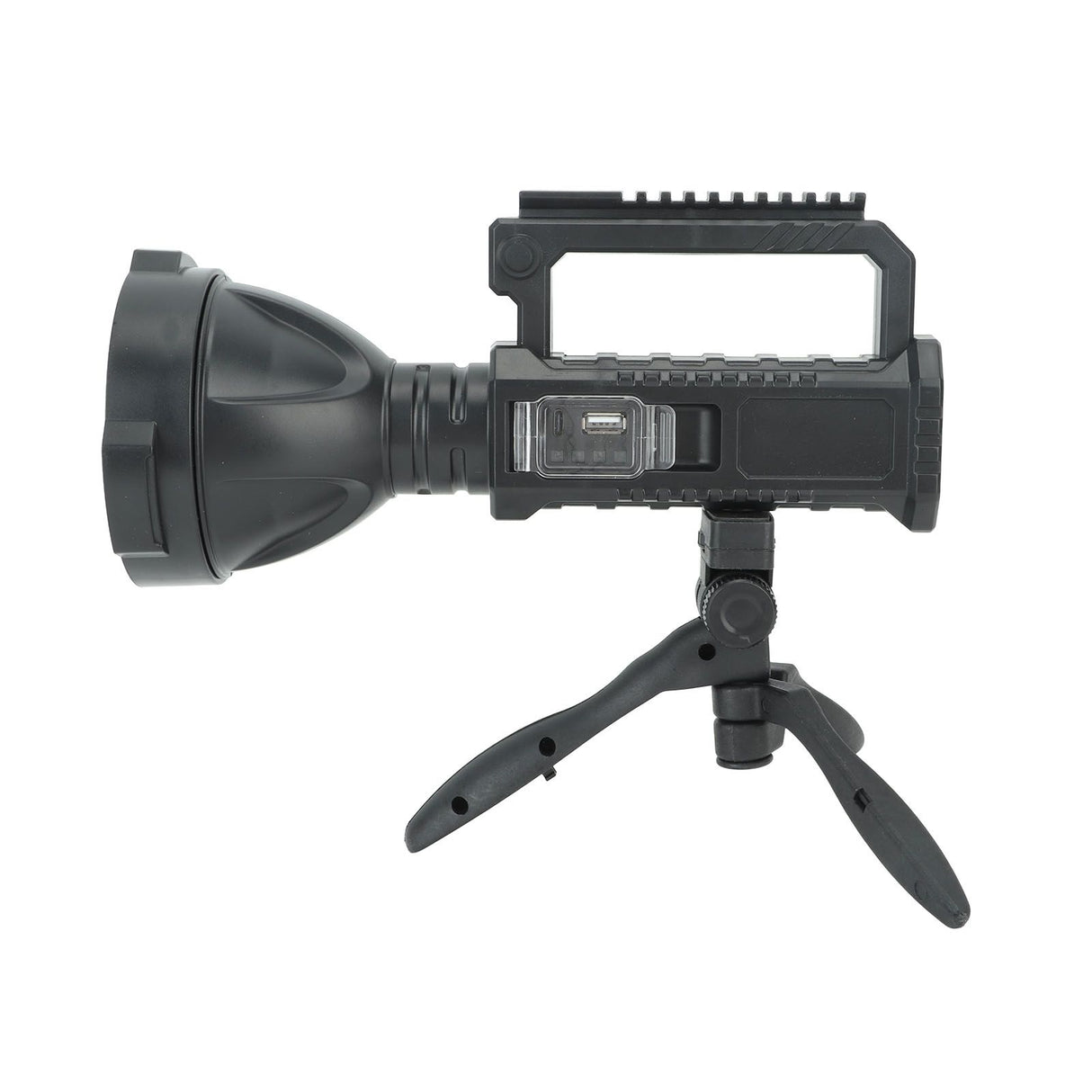 W590 Rechargeable Spotlight Handheld Lamp Strong Light Searchlight USB Chargeable Strong Light Handheld Flashlight White Light