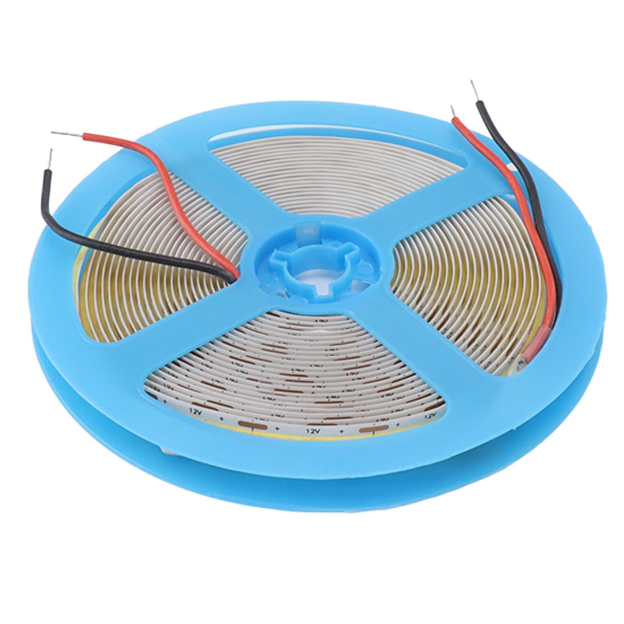 12V COB LED Flexible Strip Light Self Adhesive 90 CRI Flexible Uniform LED Tape Lamp 110LM 5m 6000K White Light