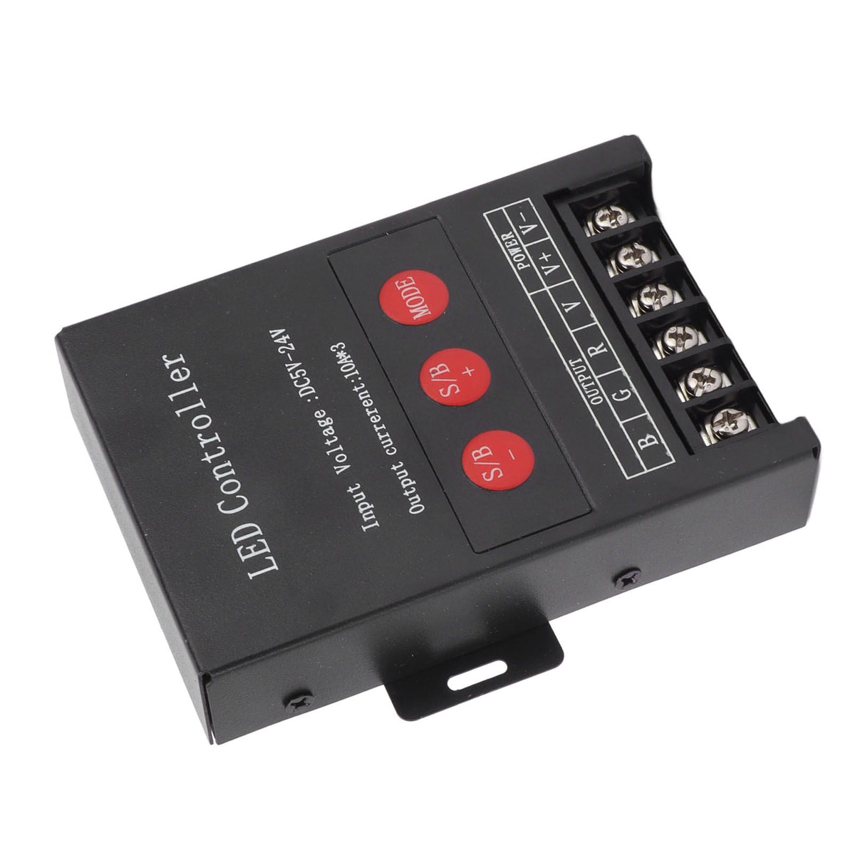 RGB LED Controller High Power Wireless Iron Shell 15 Modes Colorful Light Controller for KTV Hotel Home