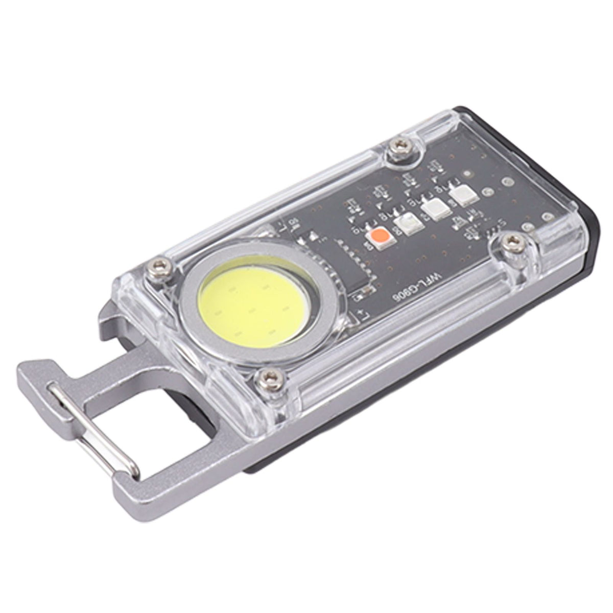 Mini COB Work Light 8 Mode Portable Rechargeable Magnetic Hook Pocket Flashlight Multifunction Bottle Opener Emergency Light
