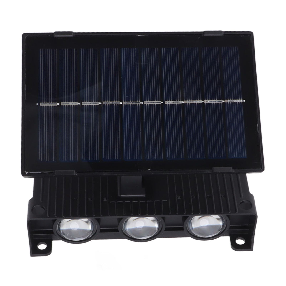 Solar Outdoor Lights Waterproof 6 LED Bulbs Ambient Outdoor Wall Lamp for Garden Patio Courtyard Terrace Indoor RGB