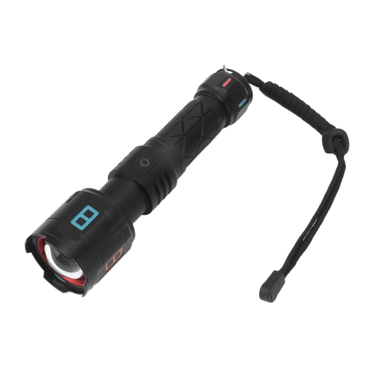 Rechargeable LED Flashlights 10000LM 5 Modes Super Bright Waterproof Flashlights with Fluorescent Strip for Emergency
