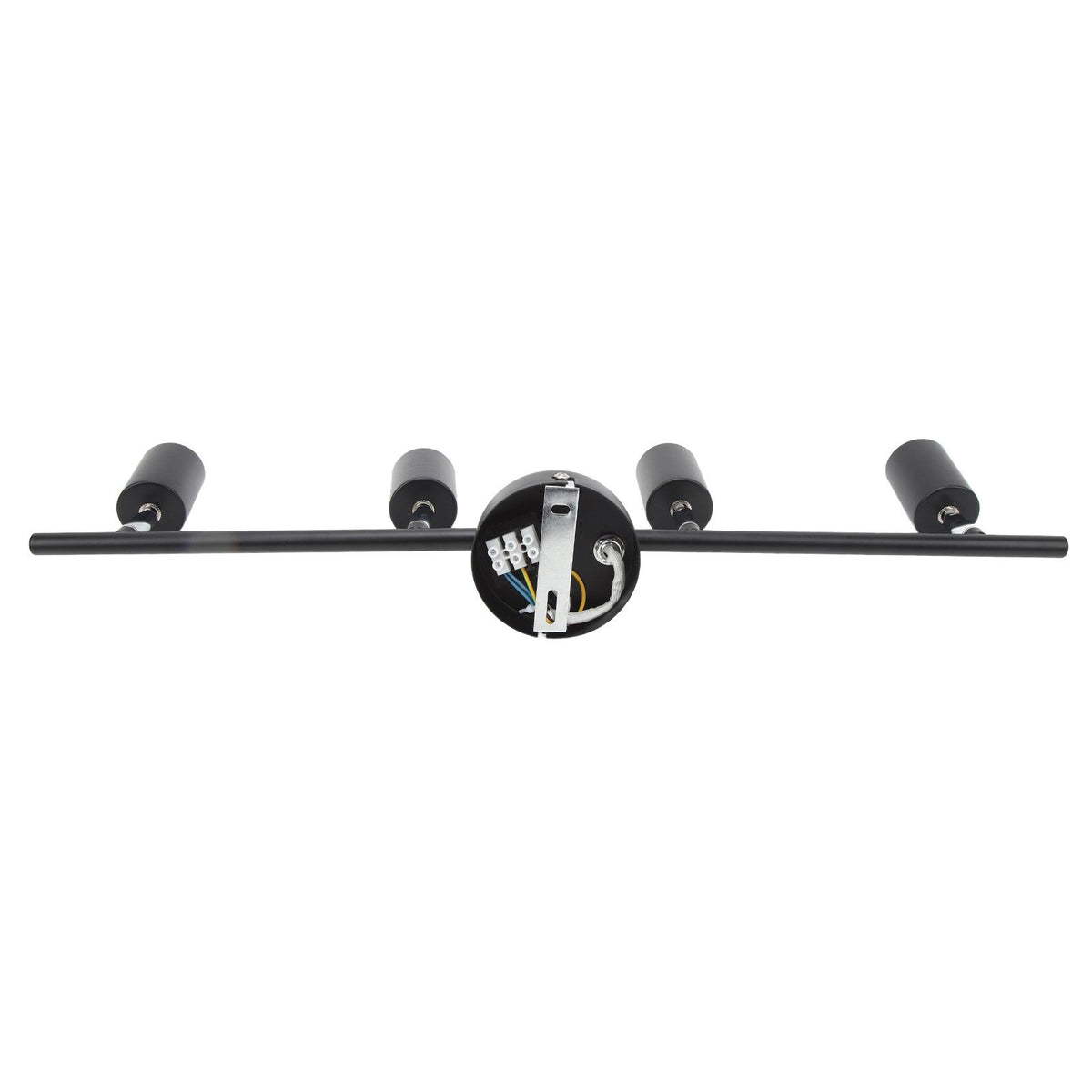 Tracking Lights Ceiling LED 4 60W Adjustable Angle Foldable Matte Black 4 Light Tracking Lighting for Bedroom Hotel 85‑265V