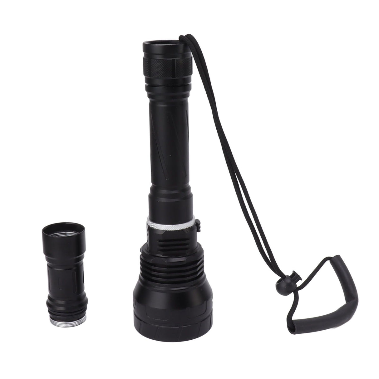 IPX8 Waterproof Diving Flashlight 100000lm Professional 100m Underwater Bright Submarine Light Flashlight Torch