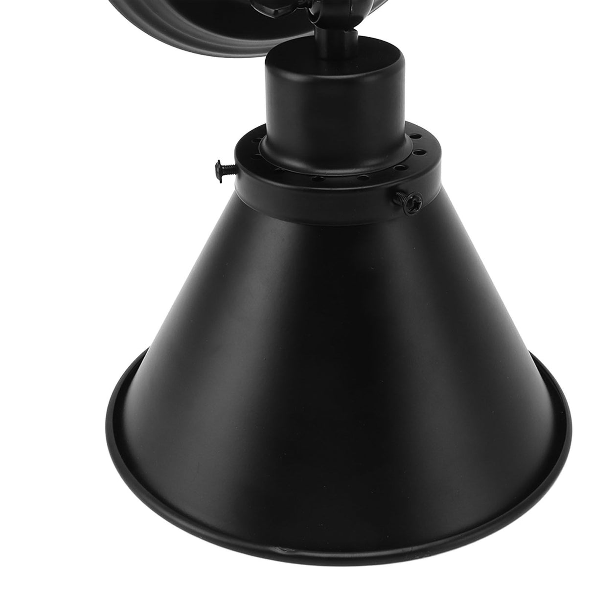 Adjustable Wall Lamp Holder Adjustable Black 85‑265V 60W Wall Light Fixture Holder for E27 E26 Light Bulbs