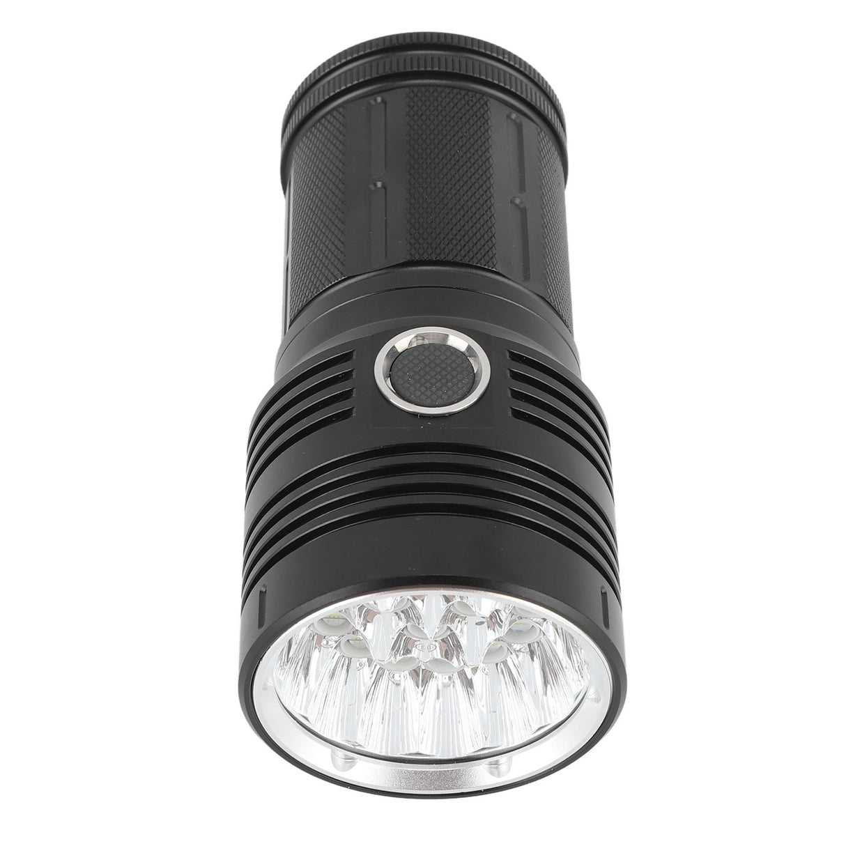 Strong Light Flashlight 10000LM 300‑500 Meters LED 4 Modes Rechargeable Handheld Camping Light for Cycling Fishing