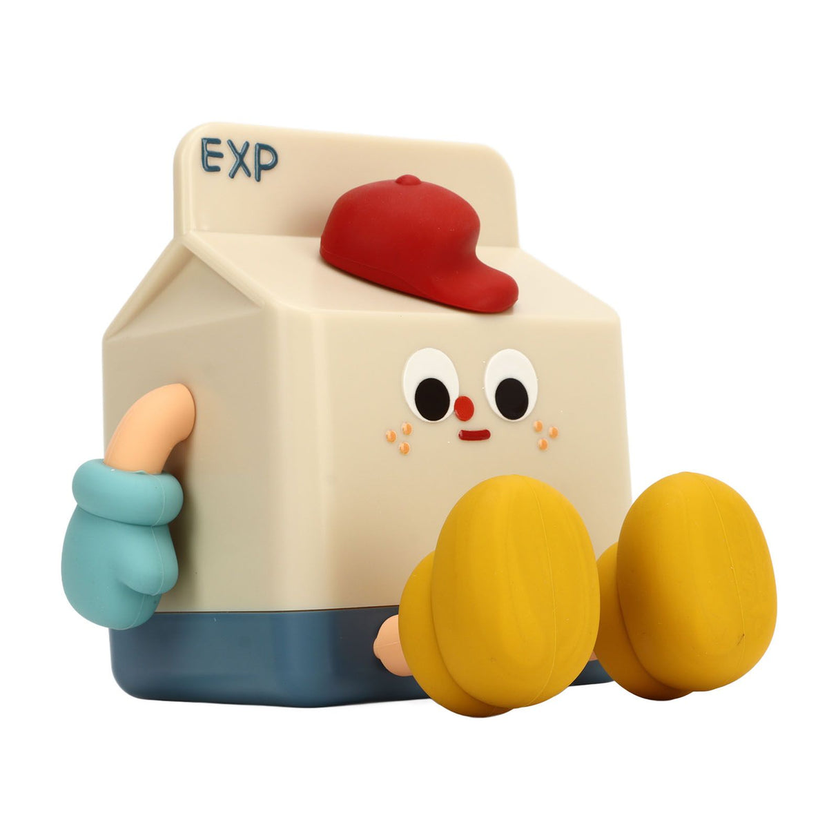 Milk Box Night Lamp Rechargeable LED Night Light Timing Bedside Light for Home Bedroom