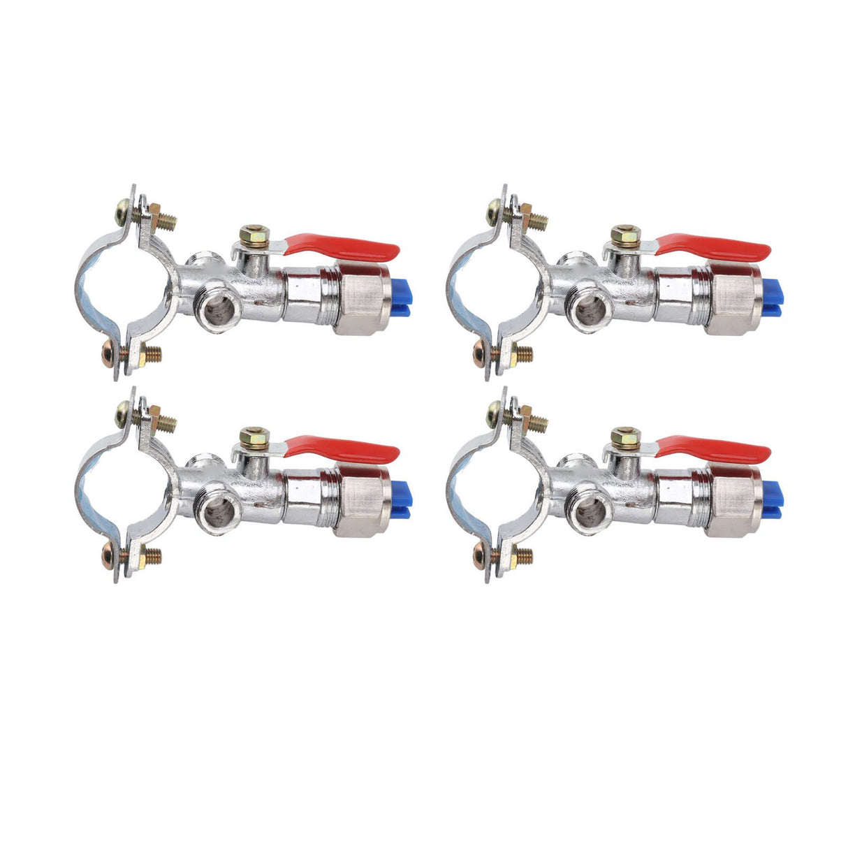 10PCS Atomizing Spray Nozzle Set Zinc Alloy Agricultural Plant Water Misting Fan Nozzle for Tractor Lawn Landscaping Irrigation