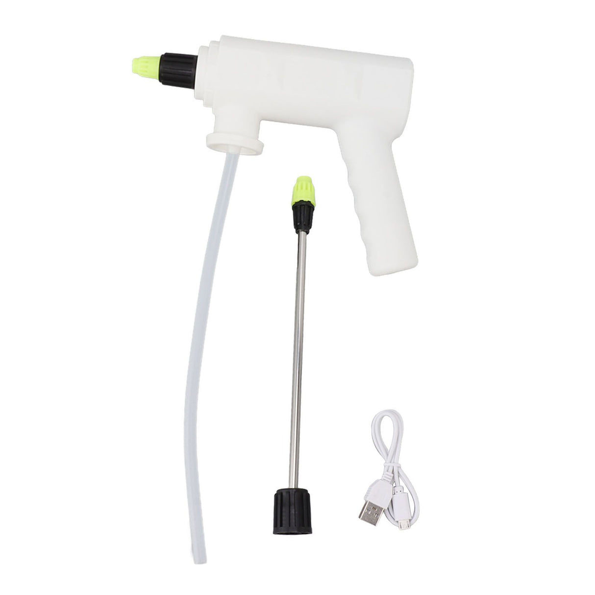 Electric Plant Sprayer Spout Battery Powered USB Rechargeable Handheld Automatic Watering Sprayer Head with Spray Bar for Home Garden B