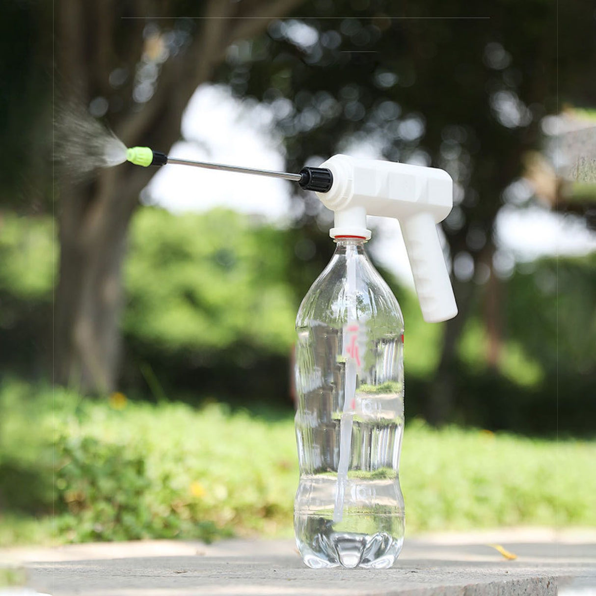 Electric Plant Sprayer Spout Battery Powered USB Rechargeable Handheld Automatic Watering Sprayer Head with Spray Bar for Home Garden B