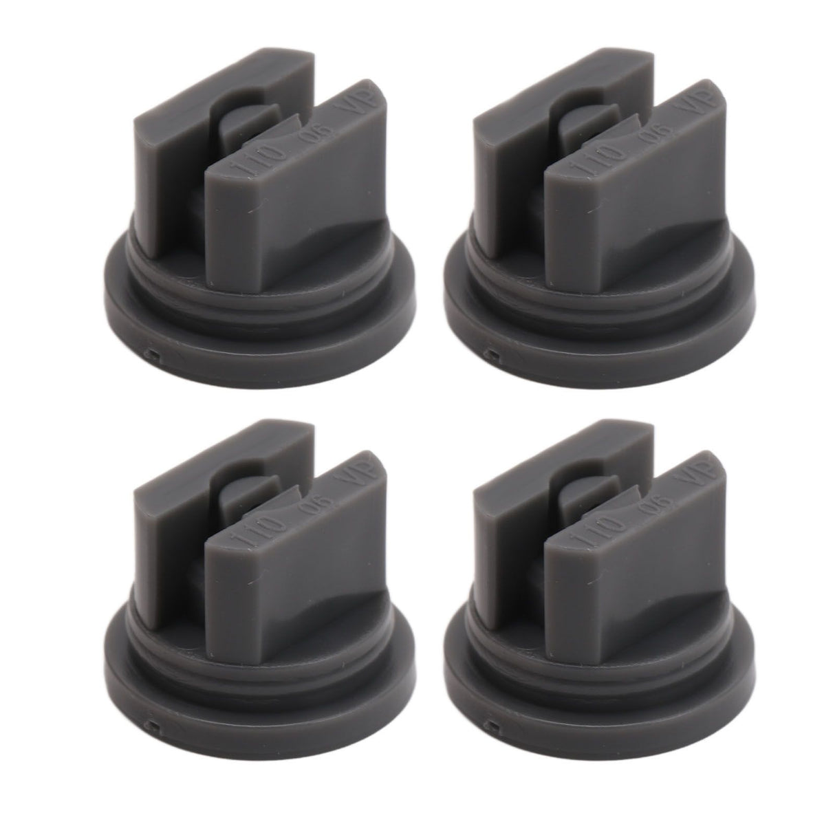20 Pcs Flat Fan Spray Tip Uniform Spray Distribution 110 Degree Agricultural Sprayer Atomizing Nozzle 30.2mm Bore Diameter