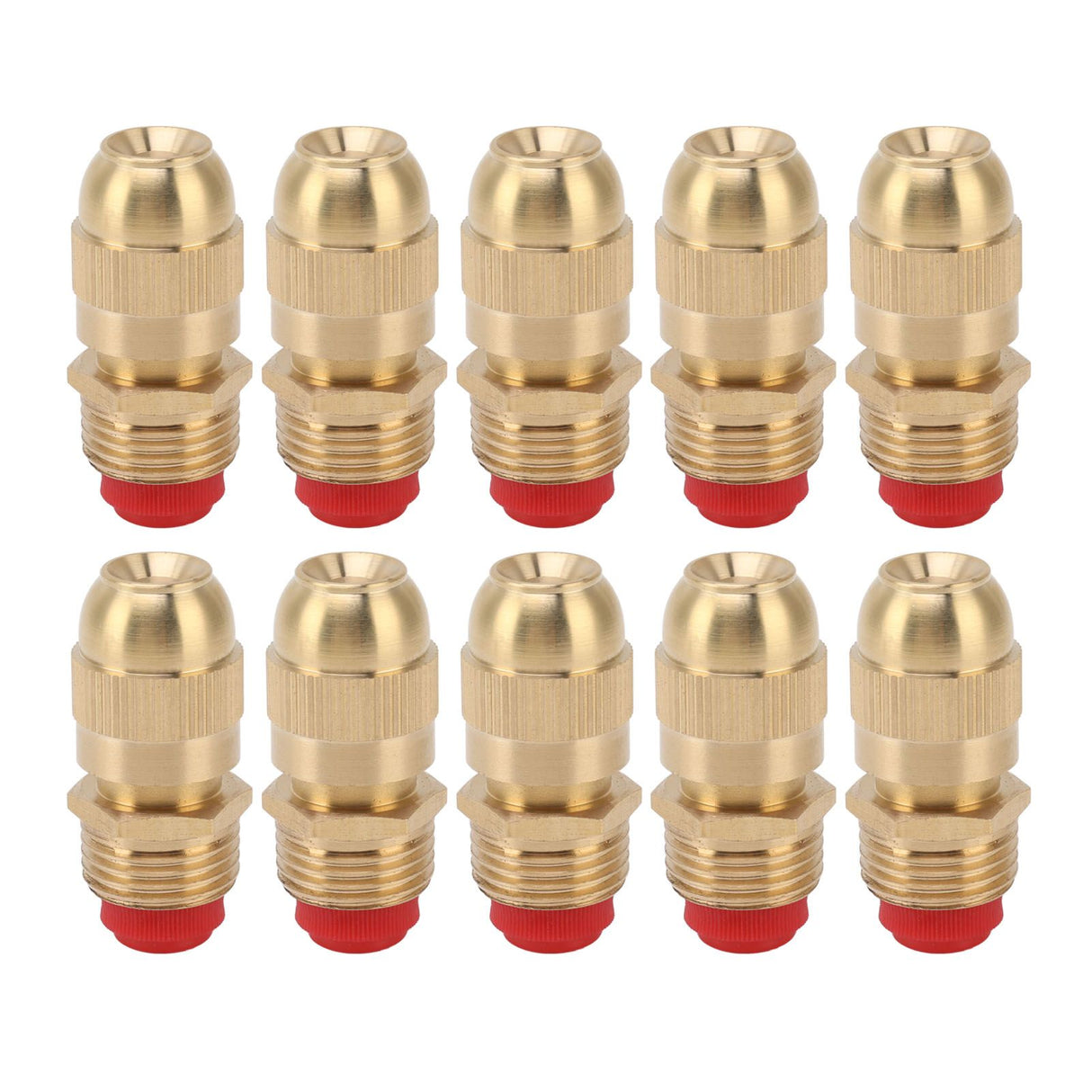 10Pcs G1/2 Male Thread Sprinkler Nozzle Garden Irrigation Water Spray Head Adjustable Watering Sprayer Nozzle Big Body