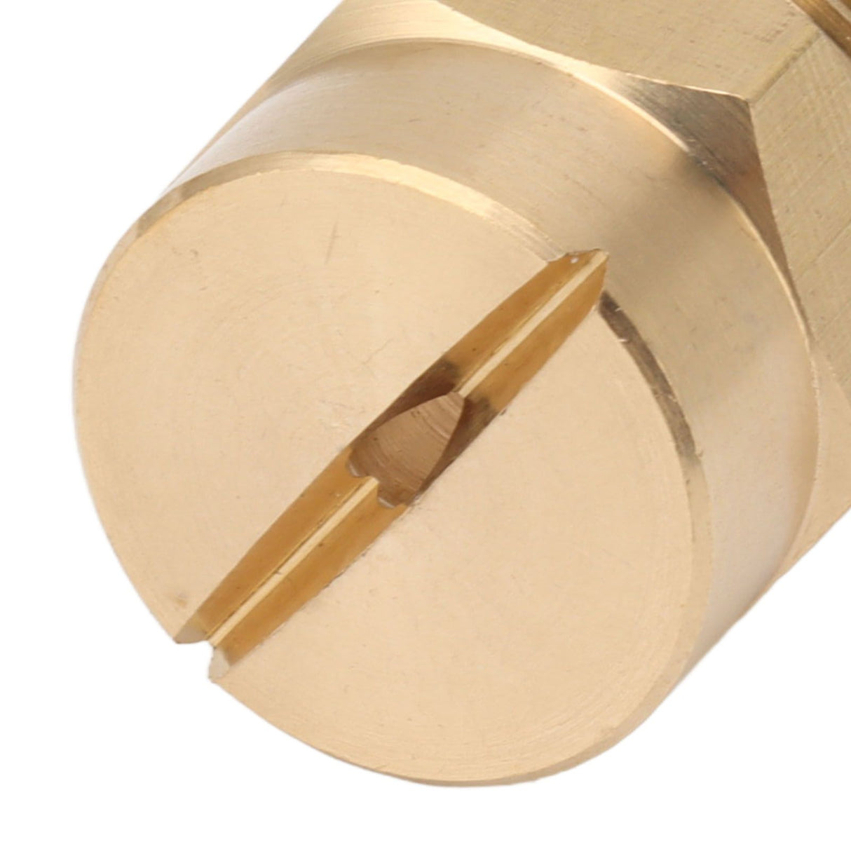 10PCS Directional Slot Nozzle Brass Cooling Misting Rustproof Heat Resistant Water Hose Nozzle for Lawns Vegetable Gardens 4 Point Thread