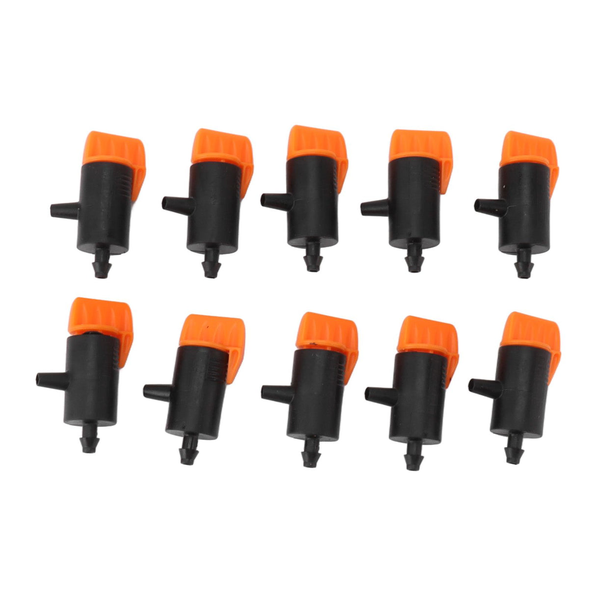 10 Pcs Irrigation Drippers 0 to 200L Adjustable Drip Emitters Micro Spray Water Flow Irrigation Sprinkler Drip Watering System Parts