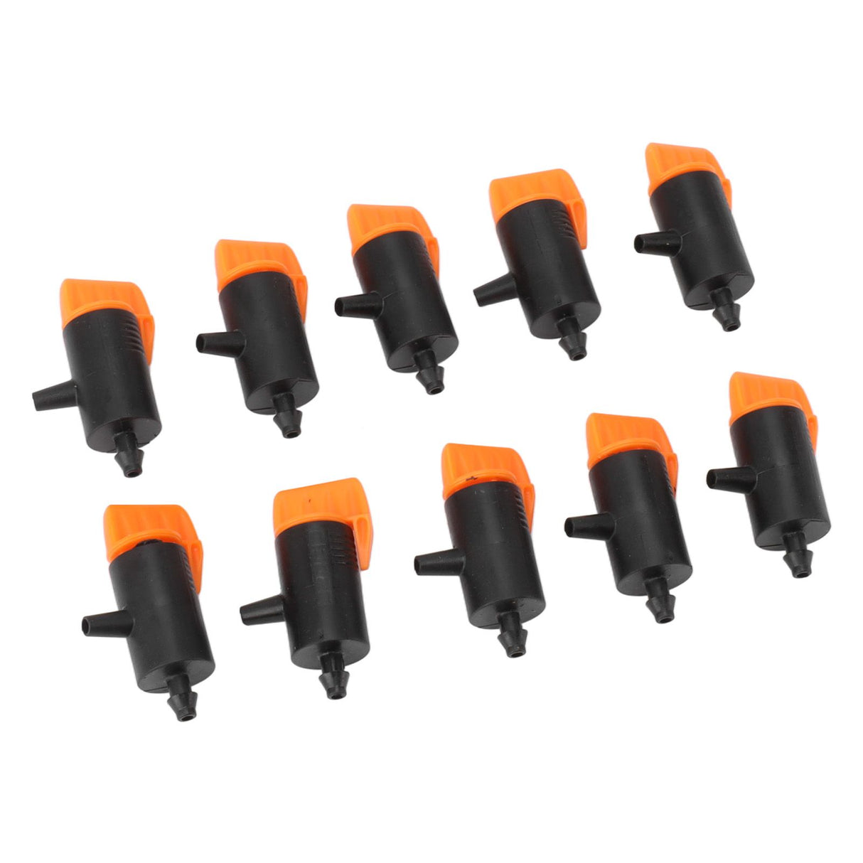 10 Pcs Irrigation Drippers 0 to 200L Adjustable Drip Emitters Micro Spray Water Flow Irrigation Sprinkler Drip Watering System Parts