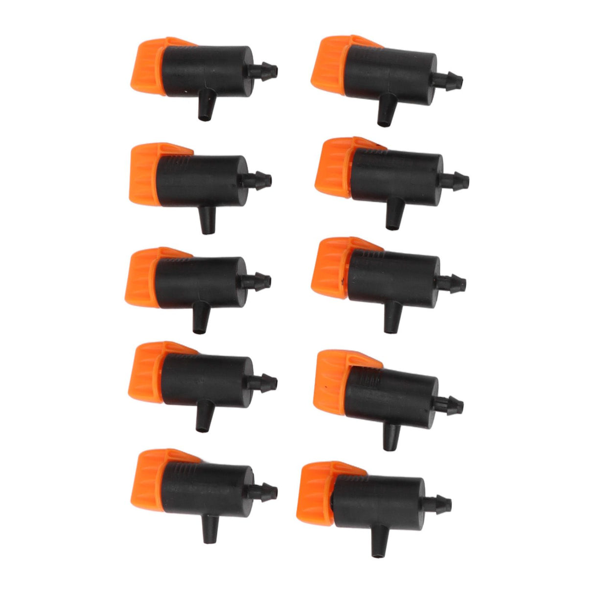 10 Pcs Irrigation Drippers 0 to 200L Adjustable Drip Emitters Micro Spray Water Flow Irrigation Sprinkler Drip Watering System Parts