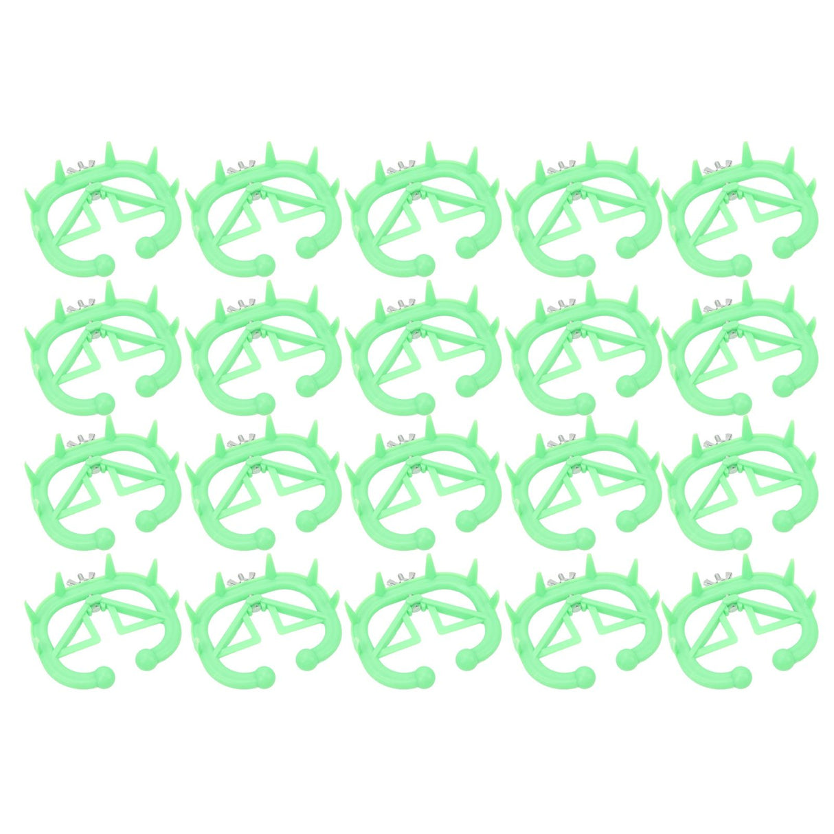 20Pcs Calf Weaner Efficient Plastic Comfortable Calf Milk Sucking Preventer Cattle Nose Ring