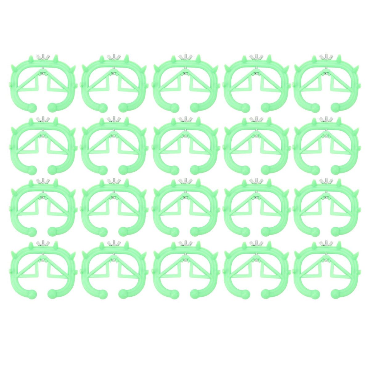 20Pcs Calf Weaner Efficient Plastic Comfortable Calf Milk Sucking Preventer Cattle Nose Ring