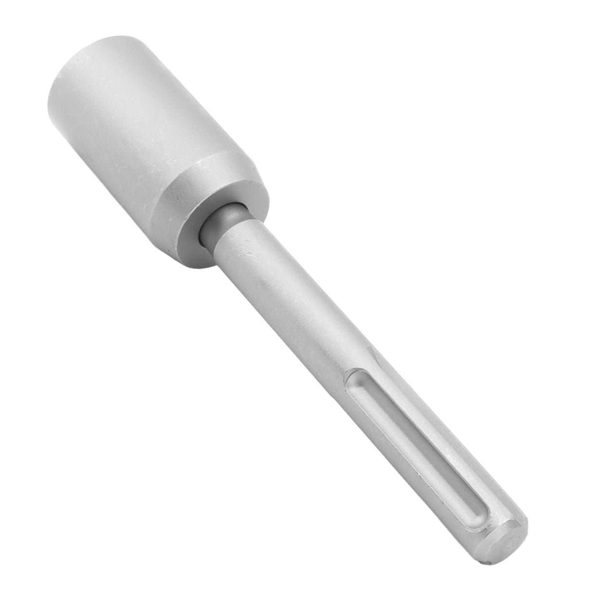 T Post Driver 5 Pits Shank Steel Fence Post Driver Hand Post Pounder Hammer Drill Attachment 20cm Length 30mm / 1.2in