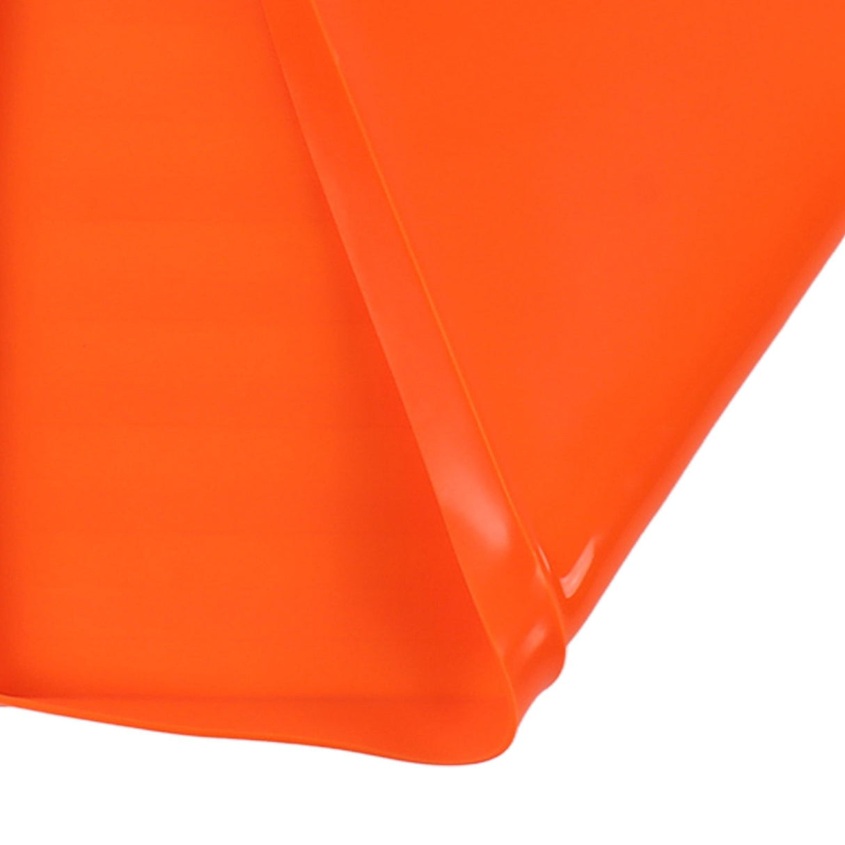 Griddle Mat Silicone Grill Cover Protective Grill Cover BBQ Grill Mat for Outdoor Cooking 22in Orange Handle