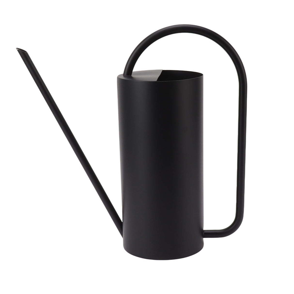 Plants Watering Can Long Spout 1500ml Large Capacity Watering Kettle Stainless Steel Pot Gardening Supplies Black