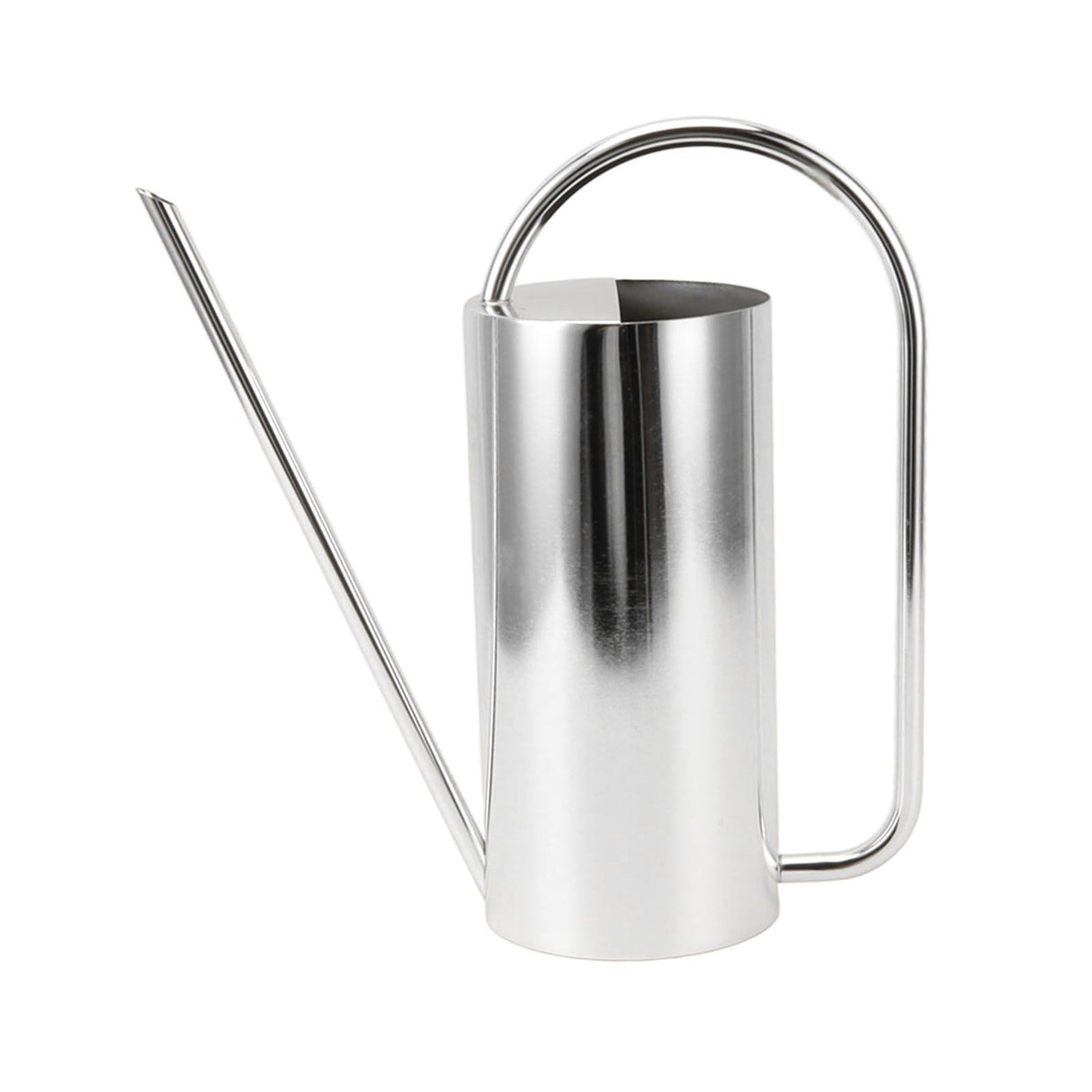 Plants Watering Can Long Spout 1500ml Large Capacity Watering Kettle Stainless Steel Pot Gardening Supplies Silver Color