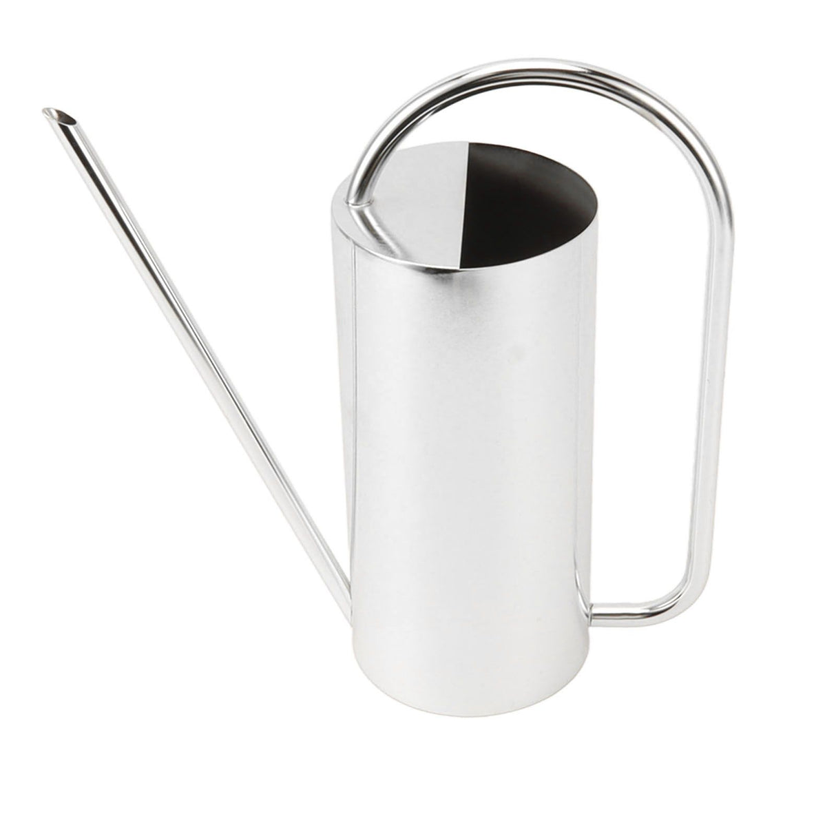 Plants Watering Can Long Spout 1500ml Large Capacity Watering Kettle Stainless Steel Pot Gardening Supplies Silver Color