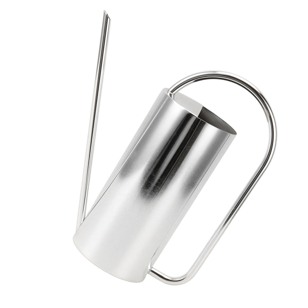 Plants Watering Can Long Spout 1500ml Large Capacity Watering Kettle Stainless Steel Pot Gardening Supplies Silver Color