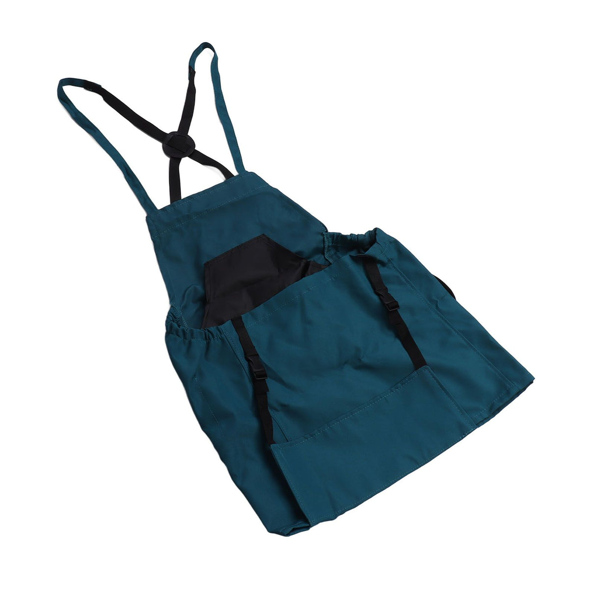 Harvest Bag Fruit Picking Apron Large Capacity Oxford Cloth Quick Release Garden Pouch for Orchard Garden Farm Blue Green