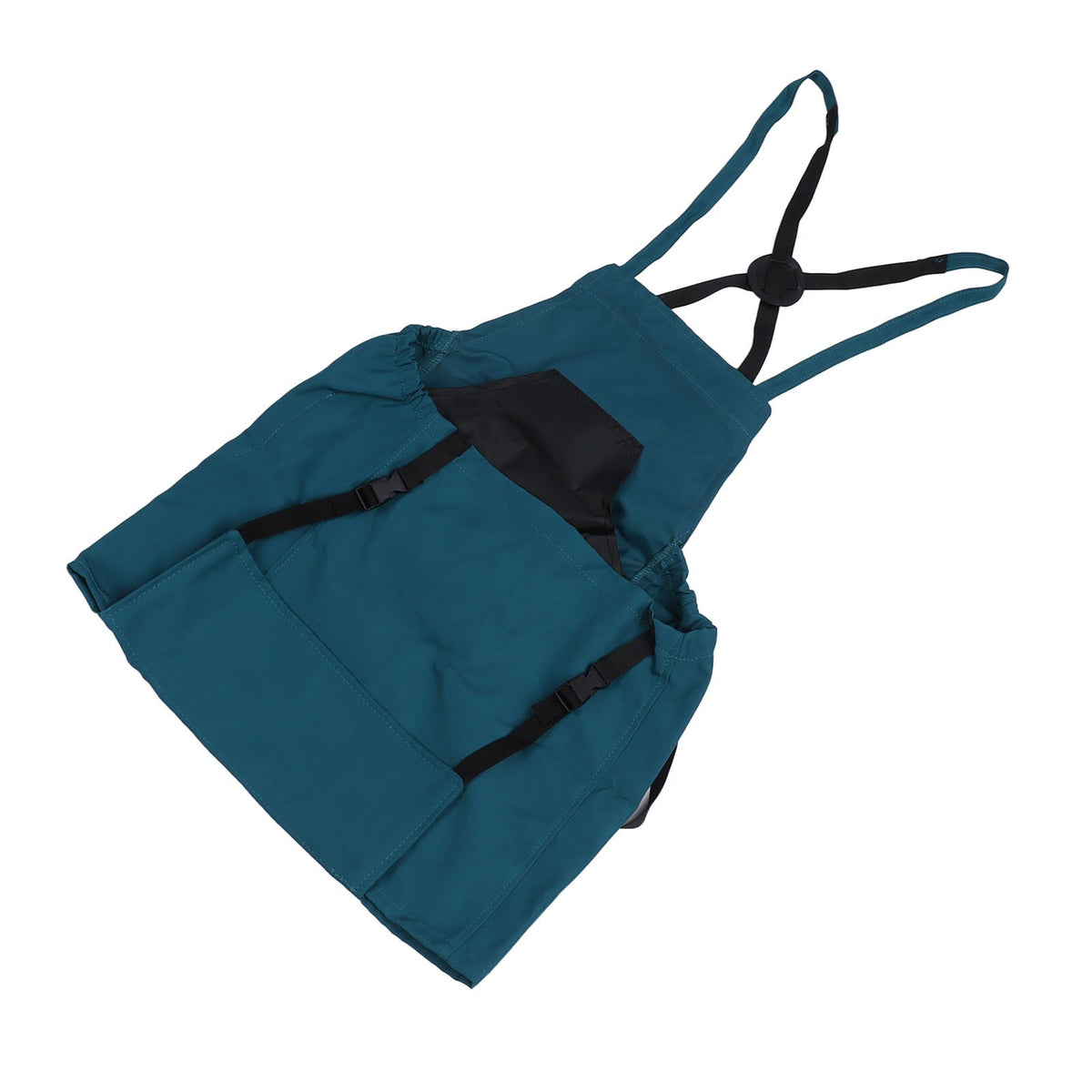 Harvest Bag Fruit Picking Apron Large Capacity Oxford Cloth Quick Release Garden Pouch for Orchard Garden Farm Blue Green