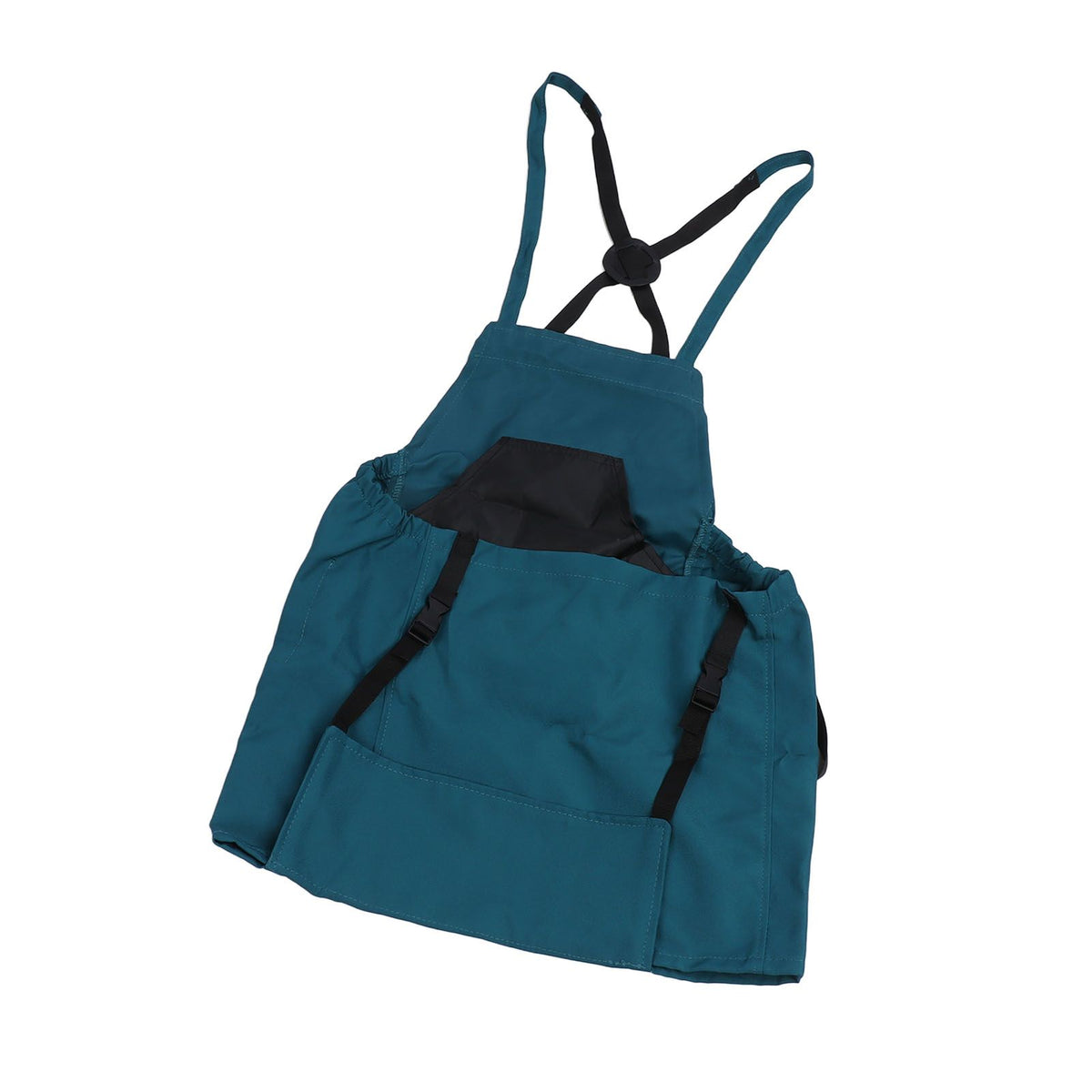 Harvest Bag Fruit Picking Apron Large Capacity Oxford Cloth Quick Release Garden Pouch for Orchard Garden Farm Blue Green