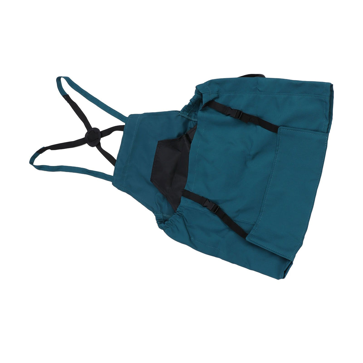Harvest Bag Fruit Picking Apron Large Capacity Oxford Cloth Quick Release Garden Pouch for Orchard Garden Farm Blue Green
