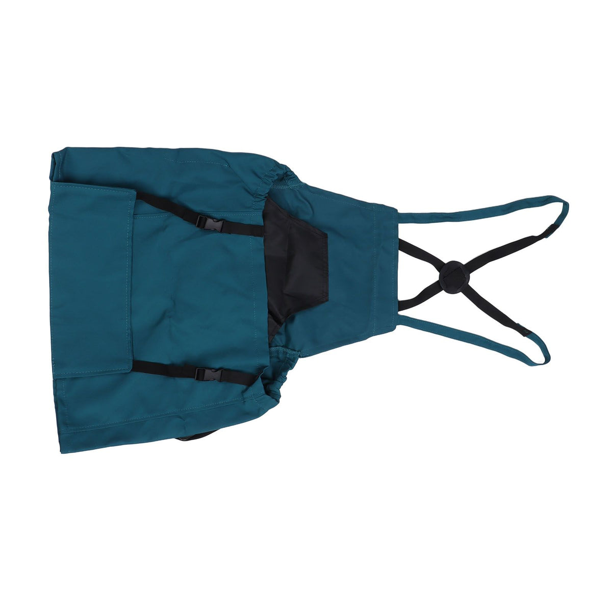 Harvest Bag Fruit Picking Apron Large Capacity Oxford Cloth Quick Release Garden Pouch for Orchard Garden Farm Blue Green