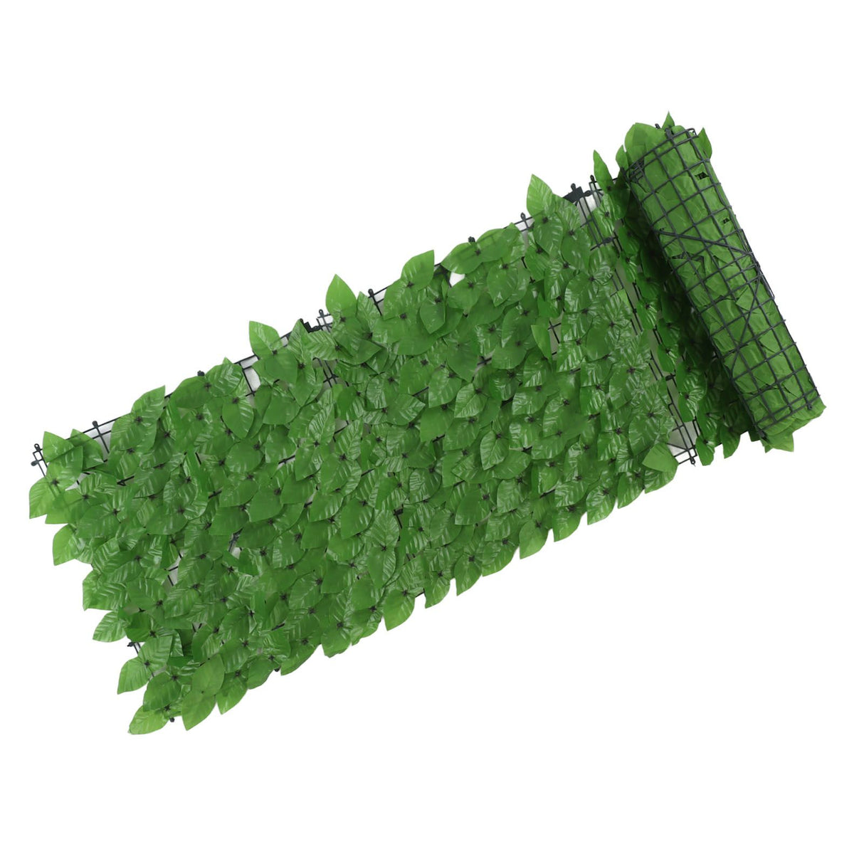 Faux Leaf Hedge Simulation Prevent Leaves Falling Off Decorative Artificial Fence Screen for Balcony Courtyard Emerald Green Epipremnum Aureum Leaf 0.5x3 Meters