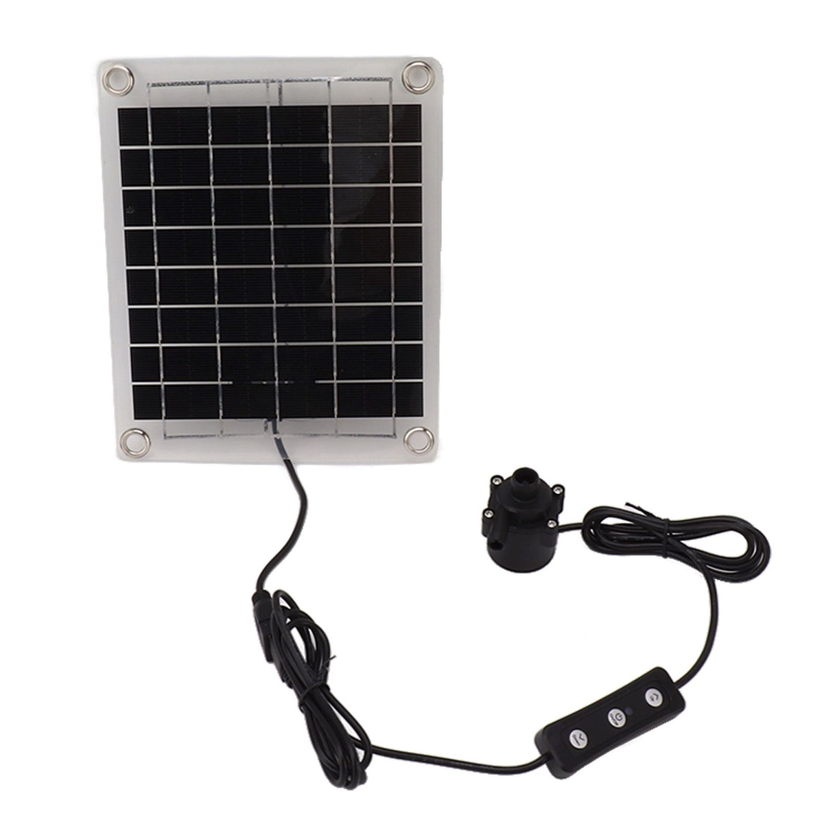 Solar Water Pump Kit 20W Submersible for Fountain Pond Bird Bath Irrigation Adjustable Water Volume with Switch
