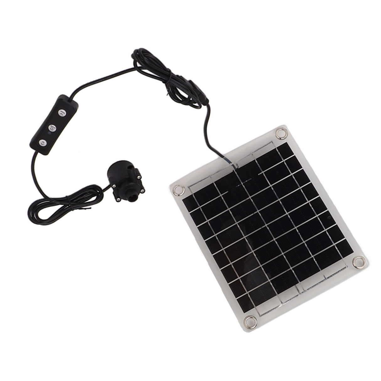 Solar Water Pump Kit 20W Submersible for Fountain Pond Bird Bath Irrigation Adjustable Water Volume with Switch