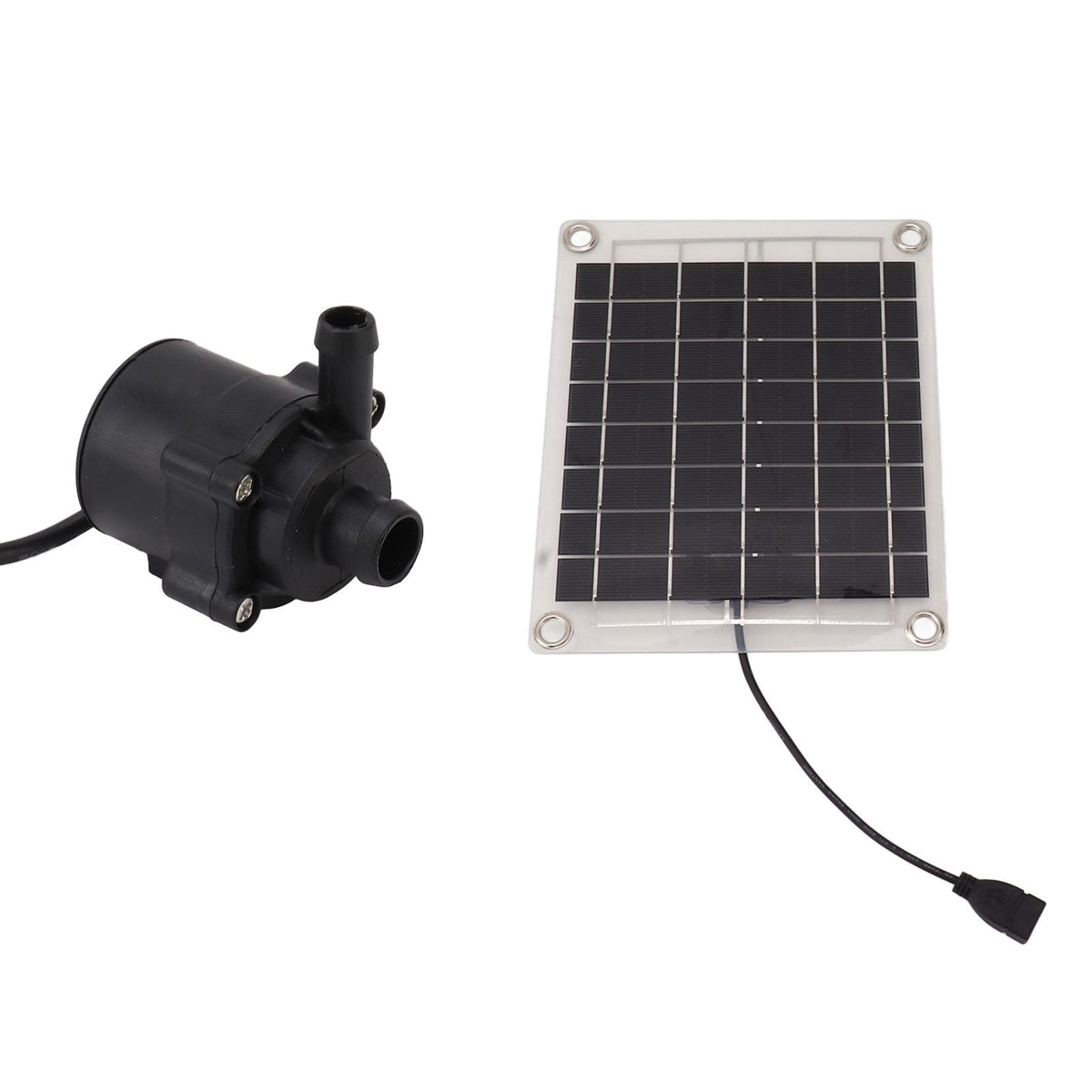 Solar Water Pump Kit 20W Submersible for Fountain Pond Bird Bath Irrigation Adjustable Water Volume with Switch
