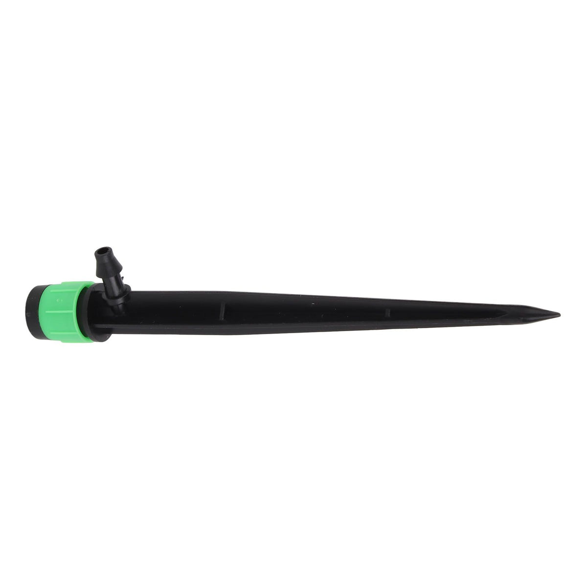 100pcs Drip Emitters 360 Degree Adjustable Water Flow Drippers Sprayer for Patio Lawn Bed Watering System 13cm / 5.1in Green