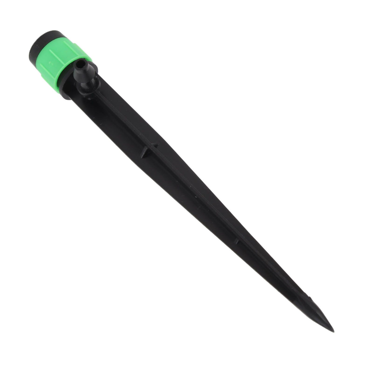 100pcs Drip Emitters 360 Degree Adjustable Water Flow Drippers Sprayer for Patio Lawn Bed Watering System 13cm / 5.1in Green