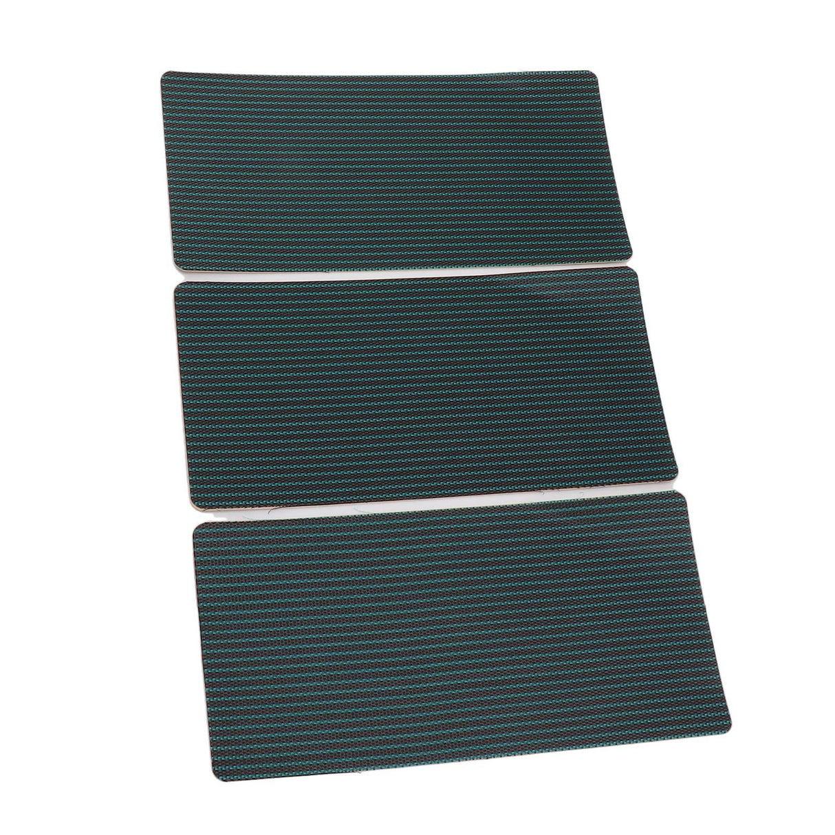 3 PCS Pool Patch Repair Kit Green PP Self Adhesive Pool Cover Patch Repair Kit for Swimming Pool S 4x8in
