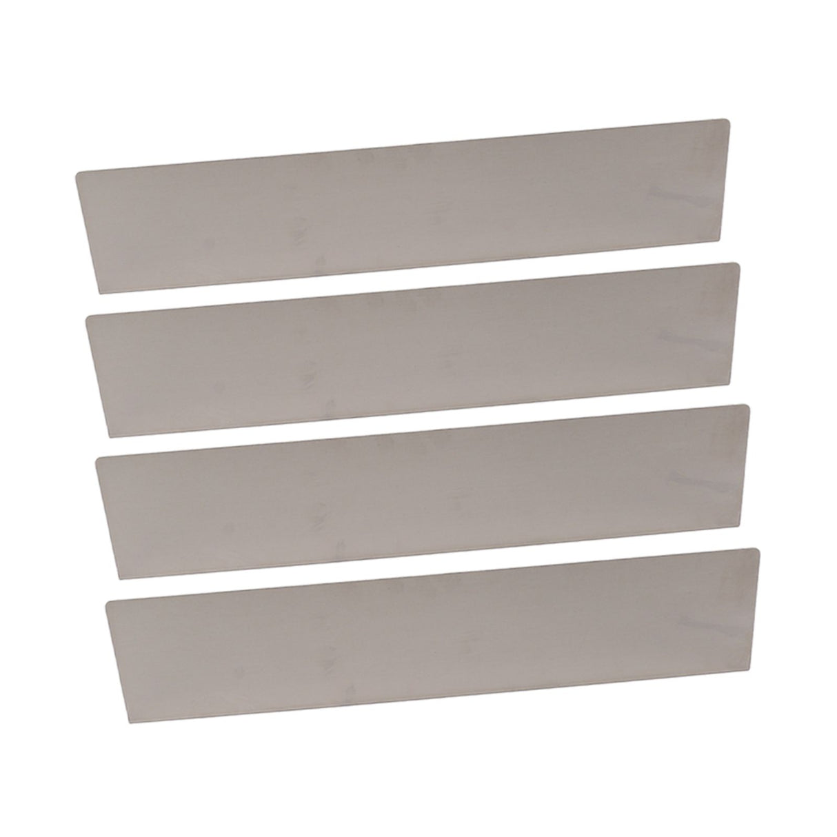4 Pack Rainwater Valley Gutter Aluminium Rainwater Diverter Splashing Guard with 32 Screws for Roof