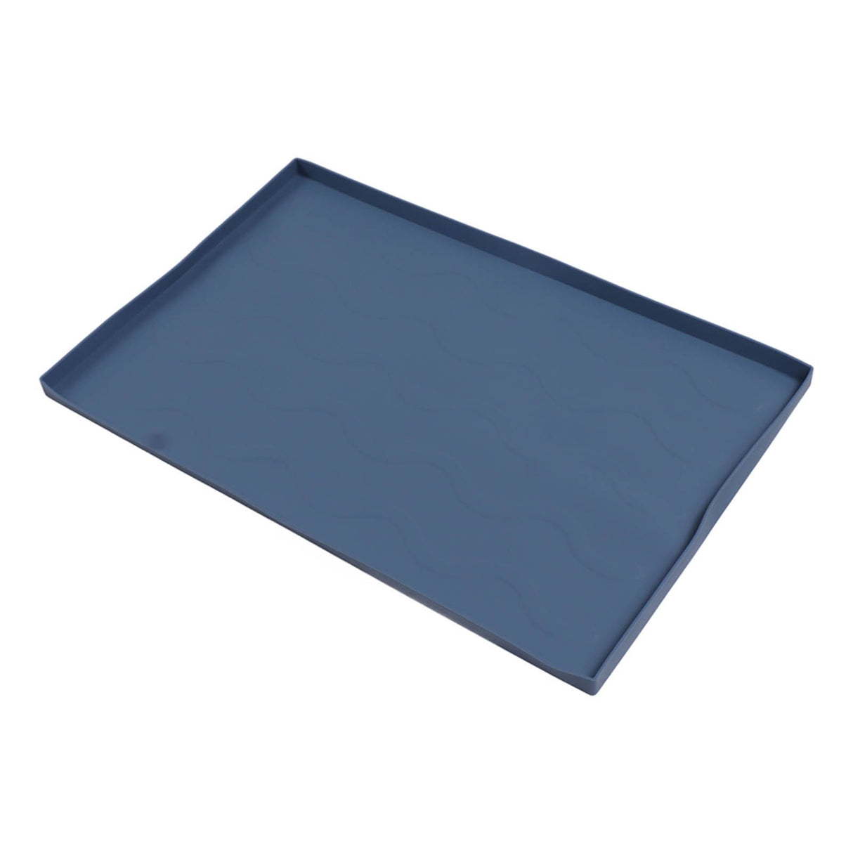 Grill Mat Silicone Blackstone Griddle Top Cover Anti Sticky Grill Protective Cover Mat 22inch Dark Blue