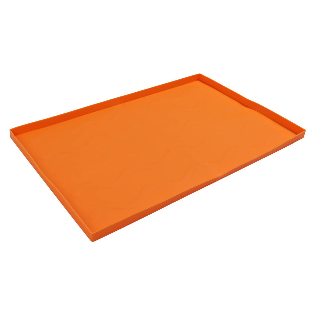 Grill Mat Silicone Blackstone Griddle Top Cover Anti Sticky Grill Protective Cover Mat 22inch Orabge