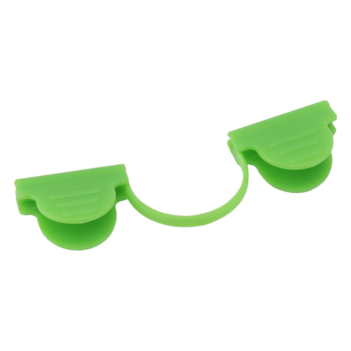100PCS Greenhouse Arch Frame Double Head Plastic Clip Heating Press Film Clip Clamp 7mm