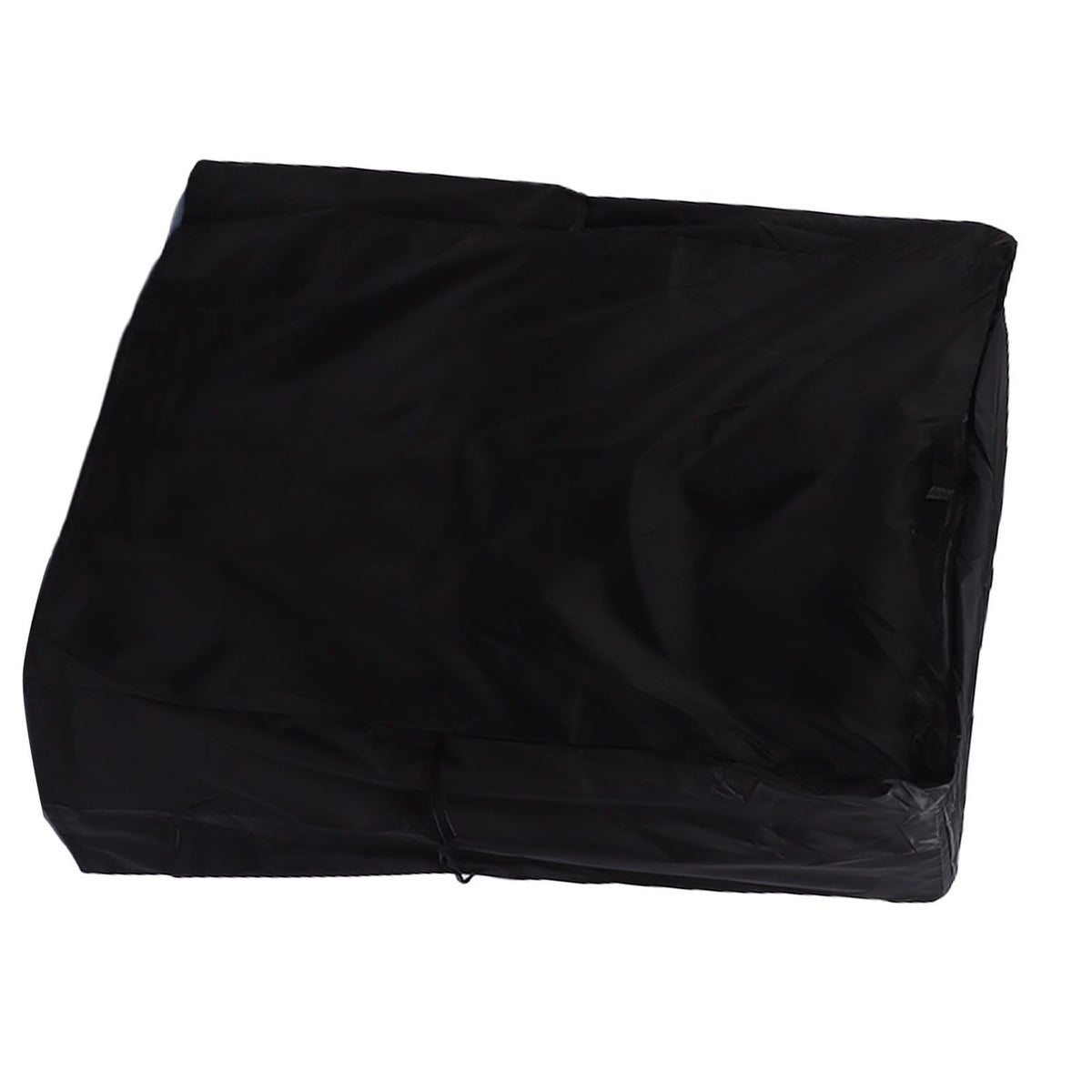 420D Oxford Fabric Waterproof BBQ Grill Cover Heavy Duty Waterproof Barbecue Gas Grill Cover Outer Black Inner Silver 147x61x122cm