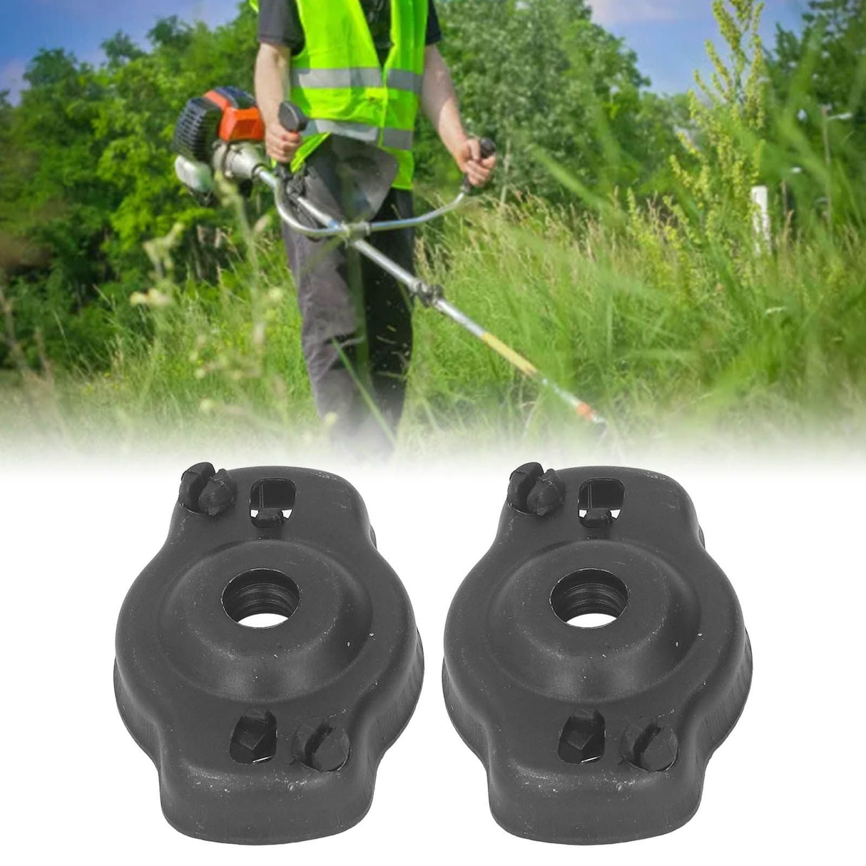 2pcs Starter Cup Trimmer Parts Iron Easy to Install Lawn Trimmer Pawl for Stihl FS38 FS40 FS55 FS56RC FS70 4140 190 2010