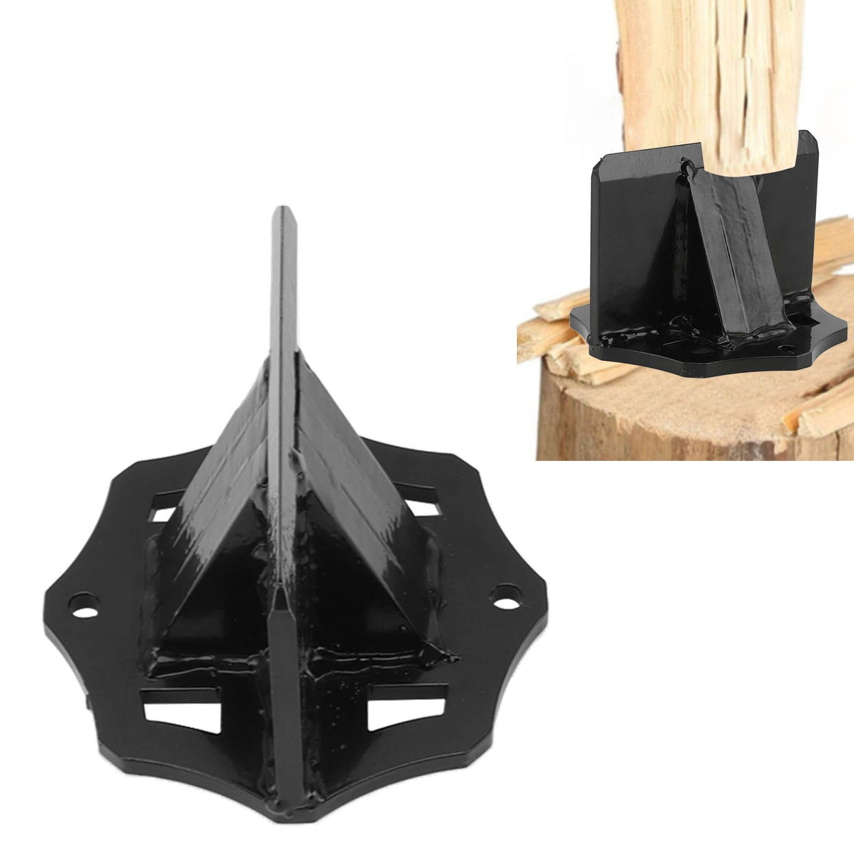 Firewood Splitter Portable Kindling Splitter Log Wood Splitting Opening Tool for Home Outdoor Camping