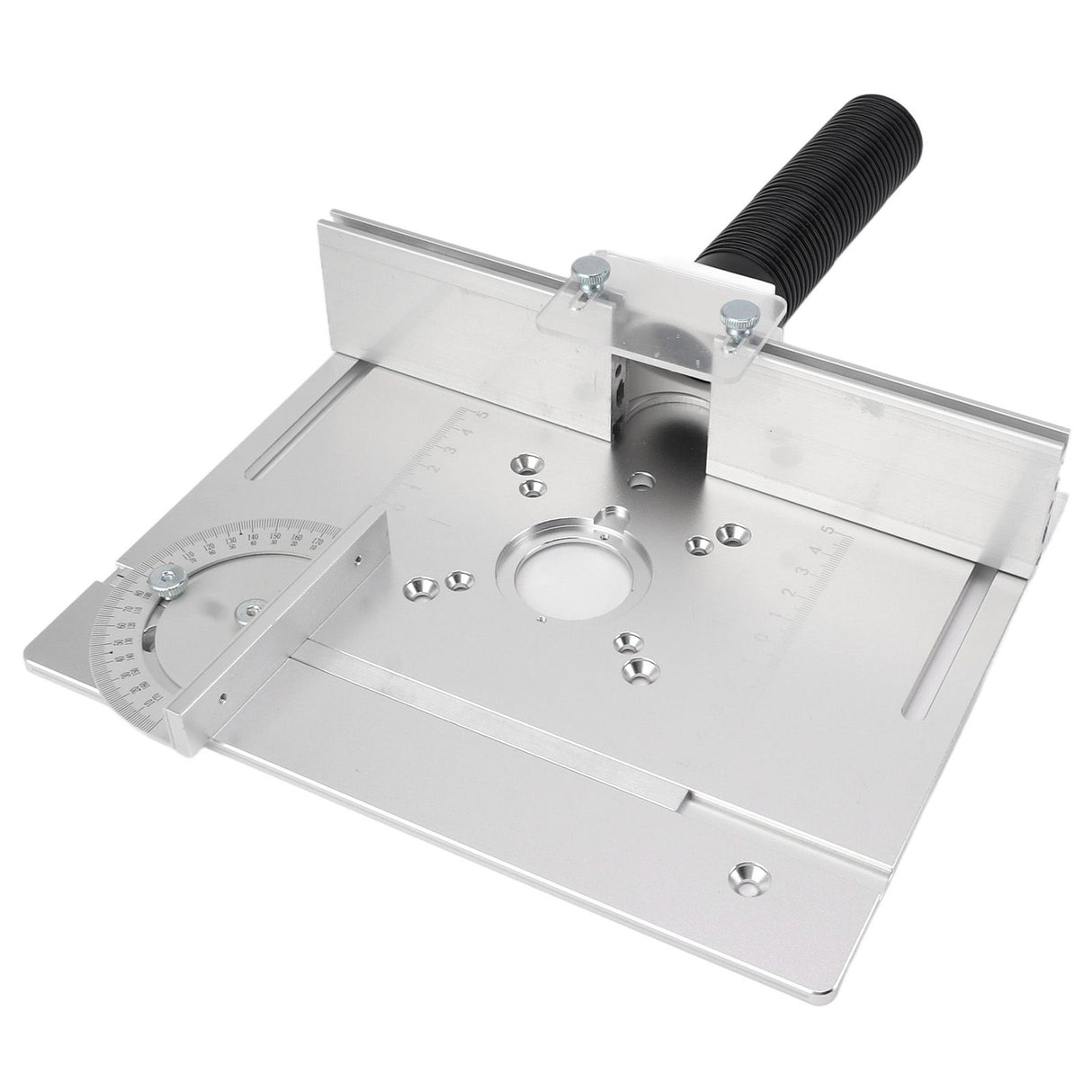 Aluminium Router Table Insert Plate Table for Woodworking Benches Router Plate Wood Tools Adjustable Milling Trimming Machine