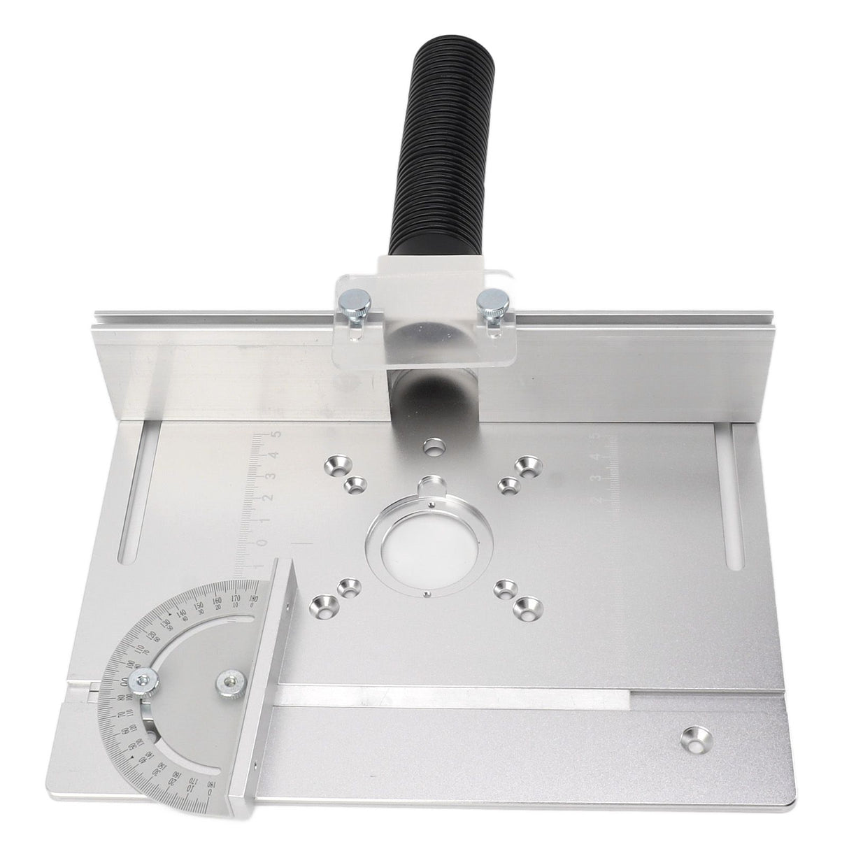 Aluminium Router Table Insert Plate Table for Woodworking Benches Router Plate Wood Tools Adjustable Milling Trimming Machine